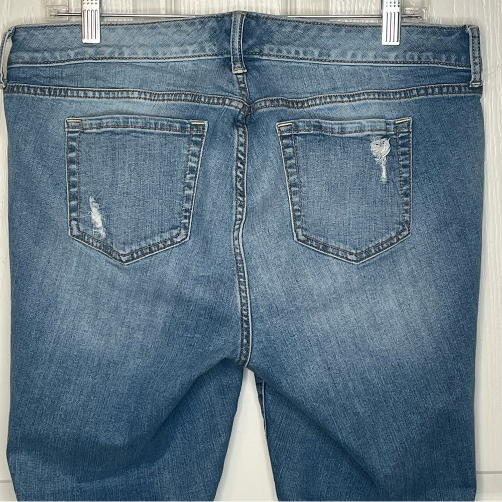 Torrid Blue Distressed Women Jeans - Picture 8 of 10